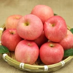 fresh fruits red Fuji apples