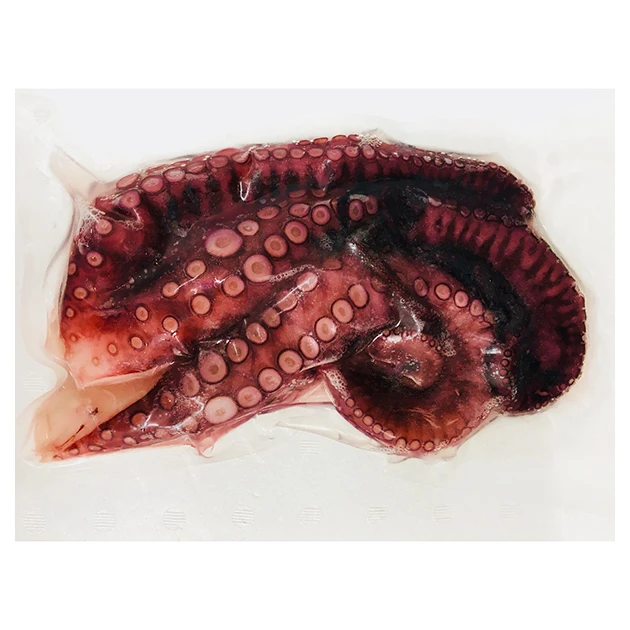 Frozen steamed Octopus legs 500g food for sushi grade fish