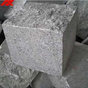 Fujian raw material g654 granite flamed paving stone for sale