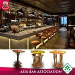 Funiture And Night Club Decoration Aluminum Indoor Dubai Bar Furniture Set
