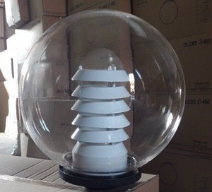 garden lamp cover high quality thick PMMA plastic transparent lighting accessories lamp covers and shades
