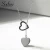 Import Genuine 925 Sterling Silver Double Heart Necklace Pendant High Quality Jewelry HN015 Personalized from China