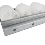 GF Track wheel aluminium customized belt conveyor roller shutter motor slide rail aluminum rail roller track