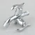 Import GFV-T1078 Hot sale zinc two way plastic handle chrome bibcock from China