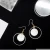 Import Gift Women Accessories Handcrafted Acrylic Aretes Wedding Dangle Jewelry Geometric Round Earrings Earrings from China