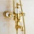 Import Golden Shower Set KD-01GS Brass Shower Faucet European Bathroom Rain Shower from China