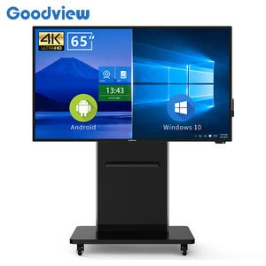 Goodview 65-inch touch screen interactive smart blackboard advanced multi touch screen smart interactive whiteboard