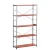 Import Graceful 4-tiers library furniture metal book shelf from China