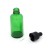 Import Green Glass Dropper Bottle for Essential Oil Packaging from China