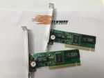green pcba pci express network card 1.0version