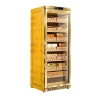 &gt;1000 cohiba cuban Cigars Premium solid wood cigar bar furniture cigar humidifier electronic cigar humidor cabinet