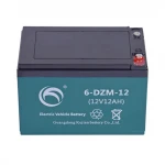 Guangdong Kejian 60V 48V 36V 6-DZM-12 Chilwee E-bike Battery 12V 12AH 6 DZM 12 Electric Scooter Battery