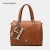 Import Guangzhou handbag manufacturer vegan leather handbags black from China