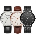 Guangzhou watch market custom OEM ODM 50pcs japan movt price quartz wristwatch for men women
