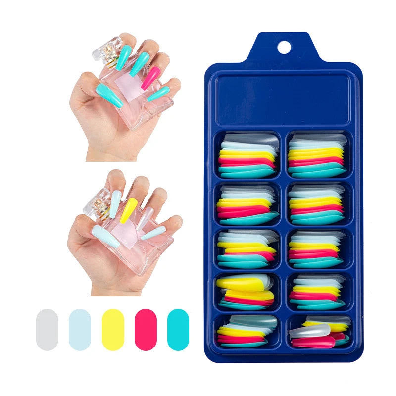 GW factory wholesale supplies nail tip gun glue polish printer brush tools sticker gel set nail art coffin nails stock