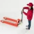Import hand pull trolley 2500kg pallet truck hydraulic jack from China