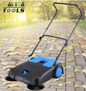 Hand-push unpowered industrial sweeper factory warehouse property workshop garbage cleaning road dust sweeper