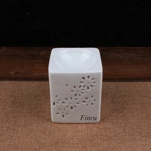 Handcrafted Ceramic Scented  Oil Aroma Burner For Tea Light Candle