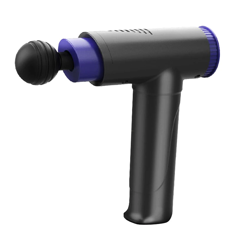 Handheld Cordless Deep Tissue Fascia Gun Machine Vibration Therapy 30 Speeds Muscle Massage Gun With LCD Screen