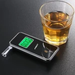 Handhold Black Digital Breath Breathalyzer Alcohol Tester alcohol meter from Manufacturer
