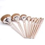 HCS Toothbrush makeup brush foundation brush 9 new cosmetic brushes, multi-functional cosmetic tools set