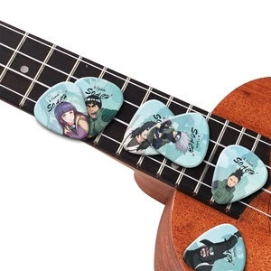 HD OEM painted guitar picks support custom private logo and personalized pattern guitar shrapnel Theme Set Guitar Picks