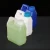 Import HDPE 1.3L small water container food grade square plastic bucket with lid from China
