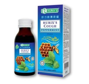 Herbal Cough Syrup - Hurix&#39;s Cough Peppermint Plus