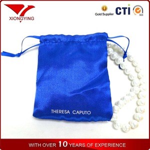 High density soft custom logo jewelry bags