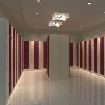 High End Material Excellent Changing Room Commercial HPL Cabinet Locker