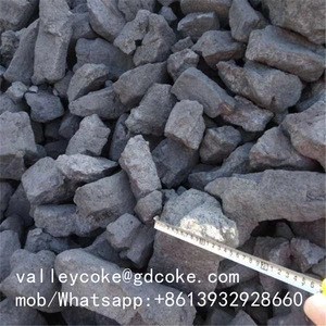 High FC 89% China grade foundry coke, used in foundry pig iron 150-300mm