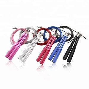 high guality weighted skipping rope steel jump rope weighted skipping rope jumping