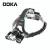 Import High power Custom elastic bands camping rechargeable led headlamp from China