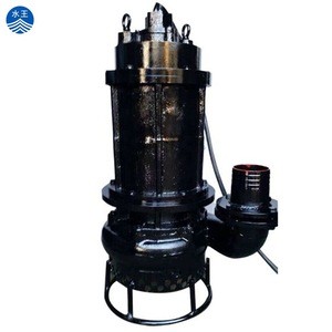 High pressure submersible abrasive centrifugal sand pump dredger