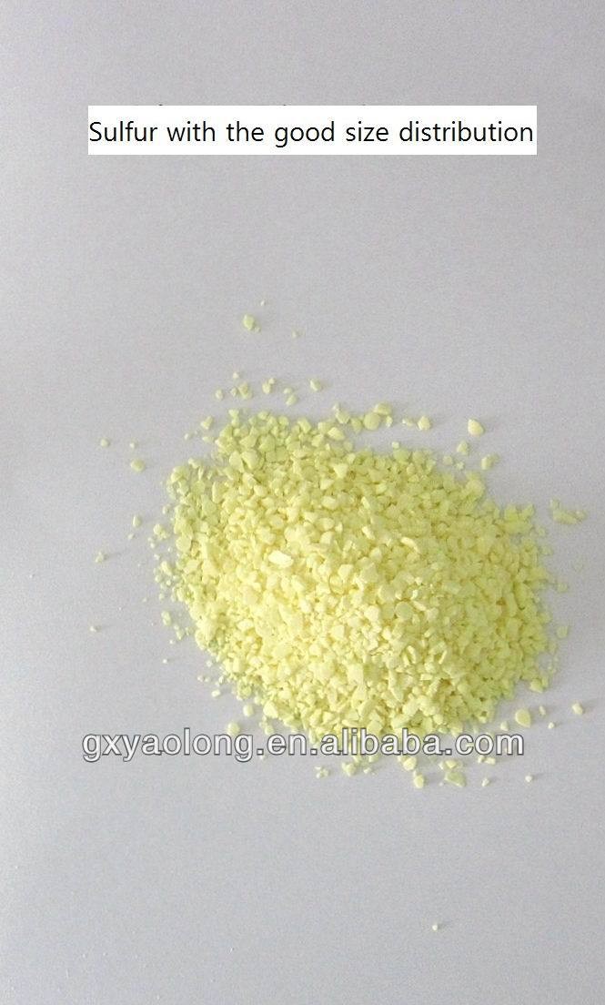 high purity 400mesh yellow suphur powder good price sulfur