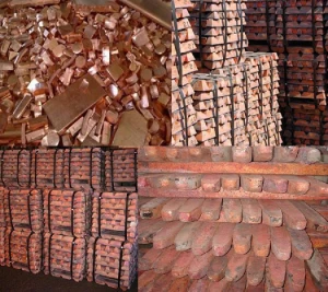 High Purity Copper Ingots 99.99  supplier 99.999% pure copper copper ingot from factory