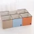 Import High quality 6 set fabric reusable grocery bags box foldable storage organizer supermarket sundries cube storage box from China