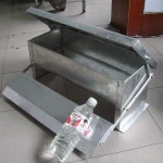 high quality aluminum treadle feeder automatic chicken feeder animal feeders