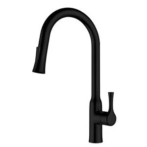 High quality black pull out sprayer kitchen faucets