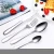 Import High Quality Cheap Silverware Flatware Restaurant Stainless Steel Gold Cutlery Set from China
