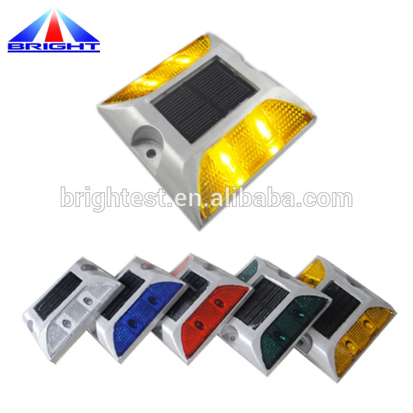 High Quality Competitive Price IP68 Solar Aluminum Highway Floor LED Light/driveway road stud