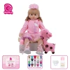 High Quality Customized Mini Parent-child Interactive Toy Reborn Silicone Baby Doll
