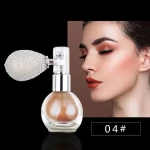 High Quality High Gloss Shimmer Loose Powder Glitter Body Highlighter Spray Makeup For Girls