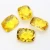 Import High quality loose faceted cushion cut yellow natural crystal gems stone from China