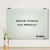 Import High Quality Magnetic Whiteboard Aluminium Frame Dry Erase Board Magic glass whiteboard from China