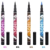 High quality multicolor waterproof matte non-smudge color eyeliner pen rainbow color liquid eyeliner