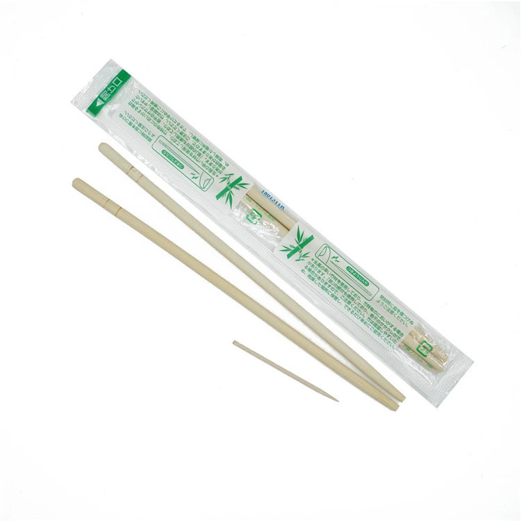 High-quality OPP plastic packing disposable bamboo chopstick