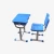 Import High Quality Plastic Height Adjustable Study Desk And Chair School Furniture from China