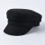 Import high quality solid color cotton linen military beret cap hat women summer from China