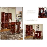 High quality solid wood home mini bar counter with Bar stool